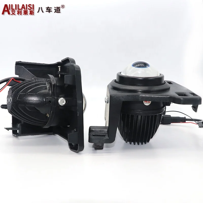 12V Suitable For Audi A4 S4 B9 Led Projector Bifocal Lens Fog Lamp Waterproof High Low Beam Highlight Spotlight Upgrade Retrofit