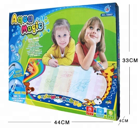2019 new painting toy child kid magic doodle water drawing mat,drawing mat for kids,aqua drawing mat