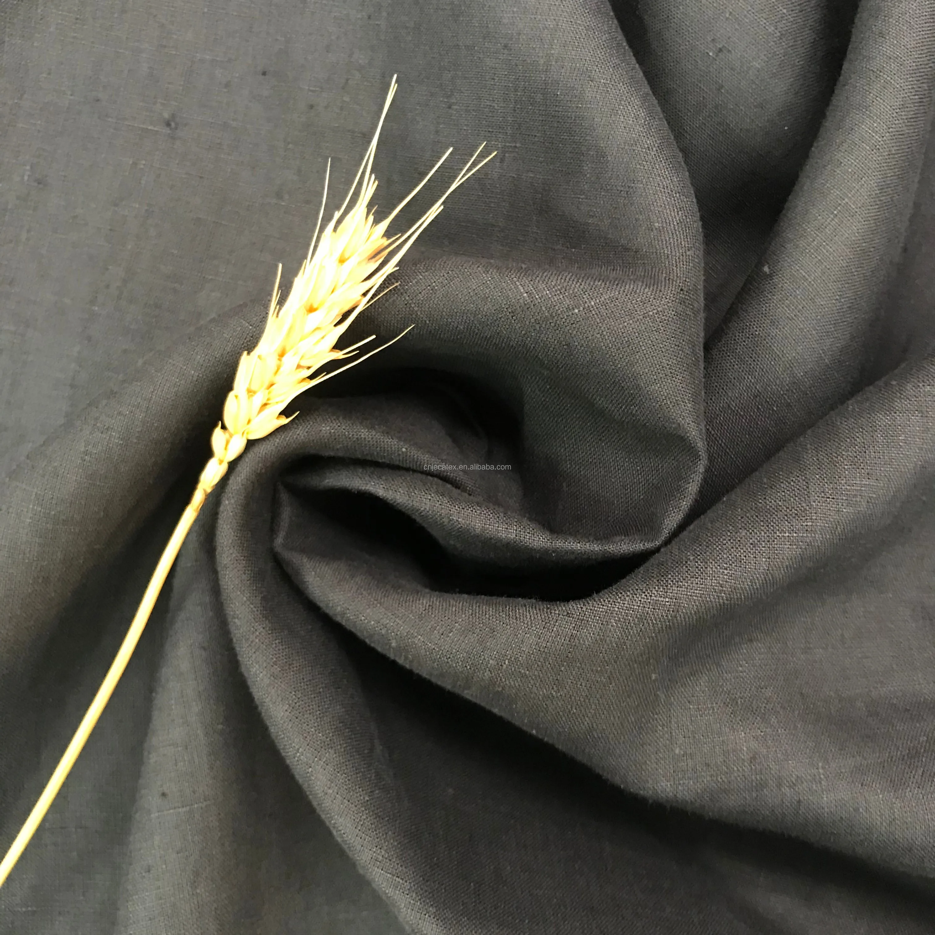 JECA CALORE/9A-ZS GRS 100% RECYCLED HEMP  Fabric Solid piece dyed   Wholesale  Woven  european flax
