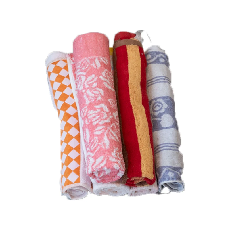 Hot Sale Towel Wiping Rags 100% Cotton Recycled Towel Wiping Rags Machine Oil Dust Cleaning Towel Rags