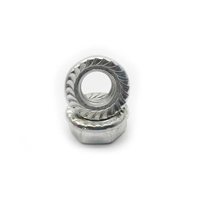 Hexagon Nut/Flange Nut/Cap Nut with Toothed Anti-Skid Flange DIN6923
