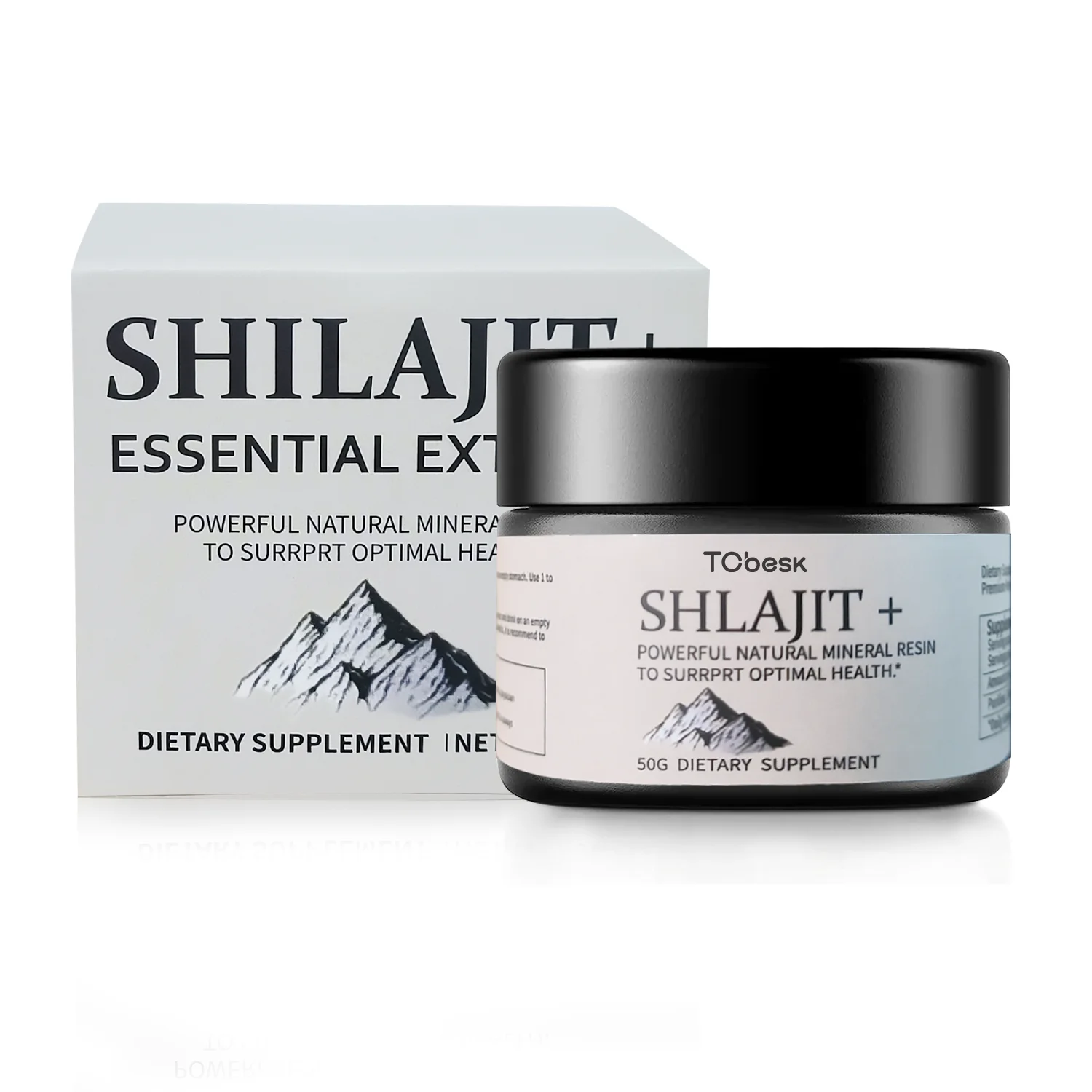 Гималайская смола Shilajit здоровая добавка высокая питательная эффективность для взрослых и подростков поддерживает иммунную систему здоровое сердце