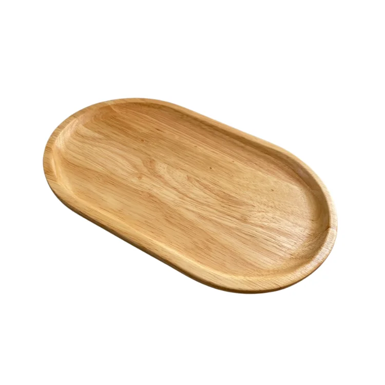 Modern Nature Style round Cutting Board Walnut Wood & Resin with Hand Grip Eco-Friendly Chopping Board Made in Vietnam
