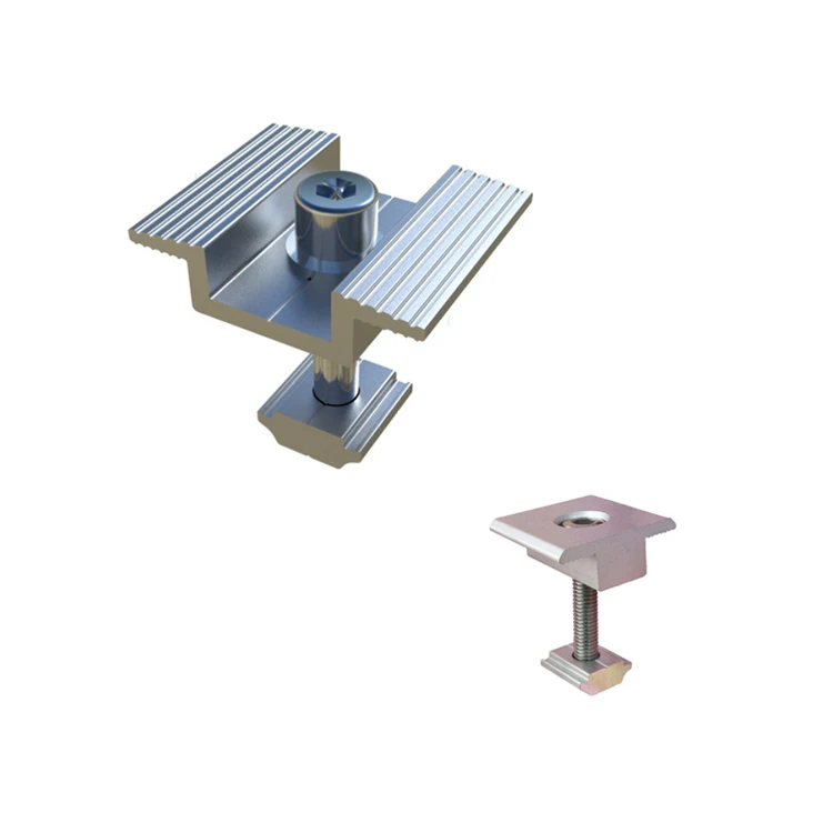 Solar Panel Mid Clamps Middle Clamp Solar For Solar Panel Solar Mounting System