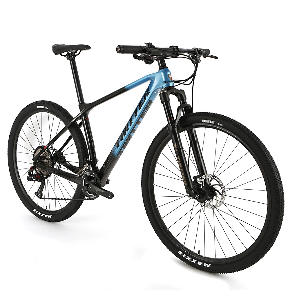 Верхний конец 12 Скоростей 29 дюймов 650B T1000 высококлассный углеродный горный велосипед с разным дизайном