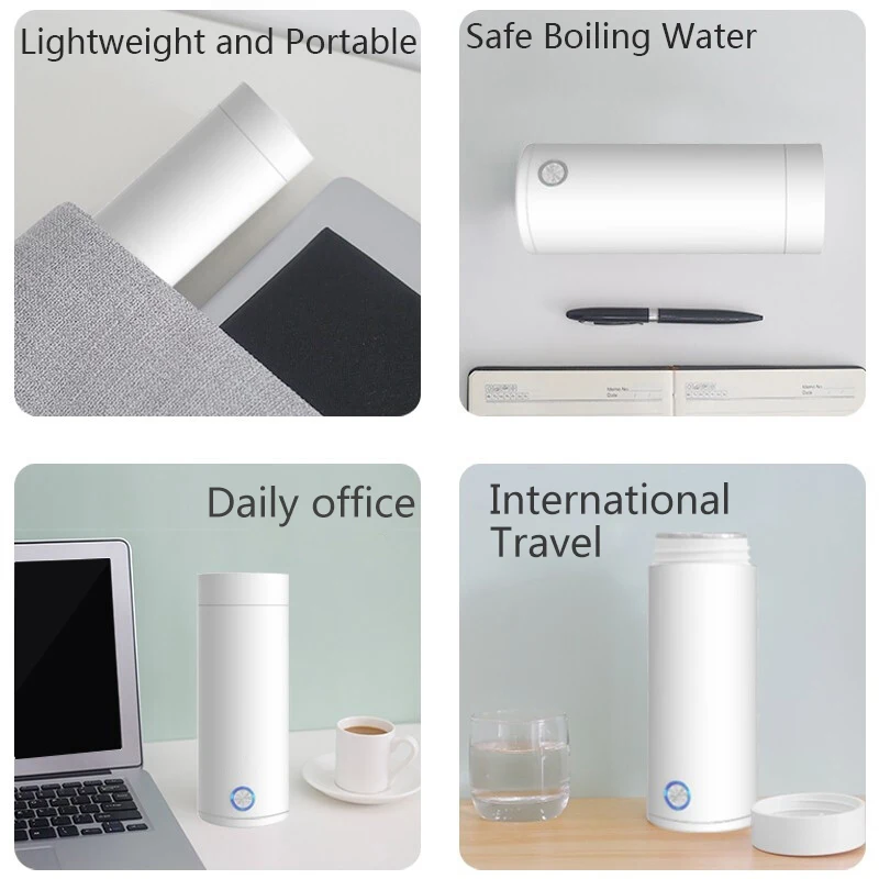 mini portable electric kettle portable electric kettle Office Travel heating electric kettle for boiling water Ready to Ship