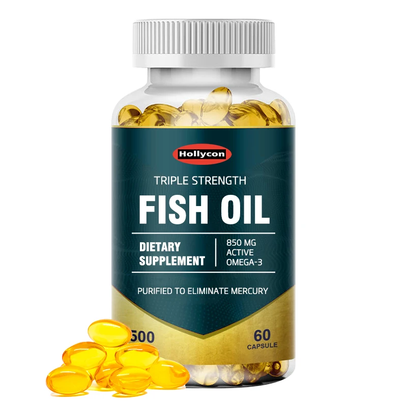 OEM Health Care Supplies Improve Vision Bulk Deep Sea Capsules Private Label Omega3 Fish Oil Softgels