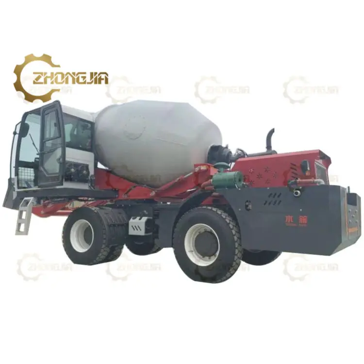 Factory Supply Fully Automatic Selfloading Concrete Mixer Truck