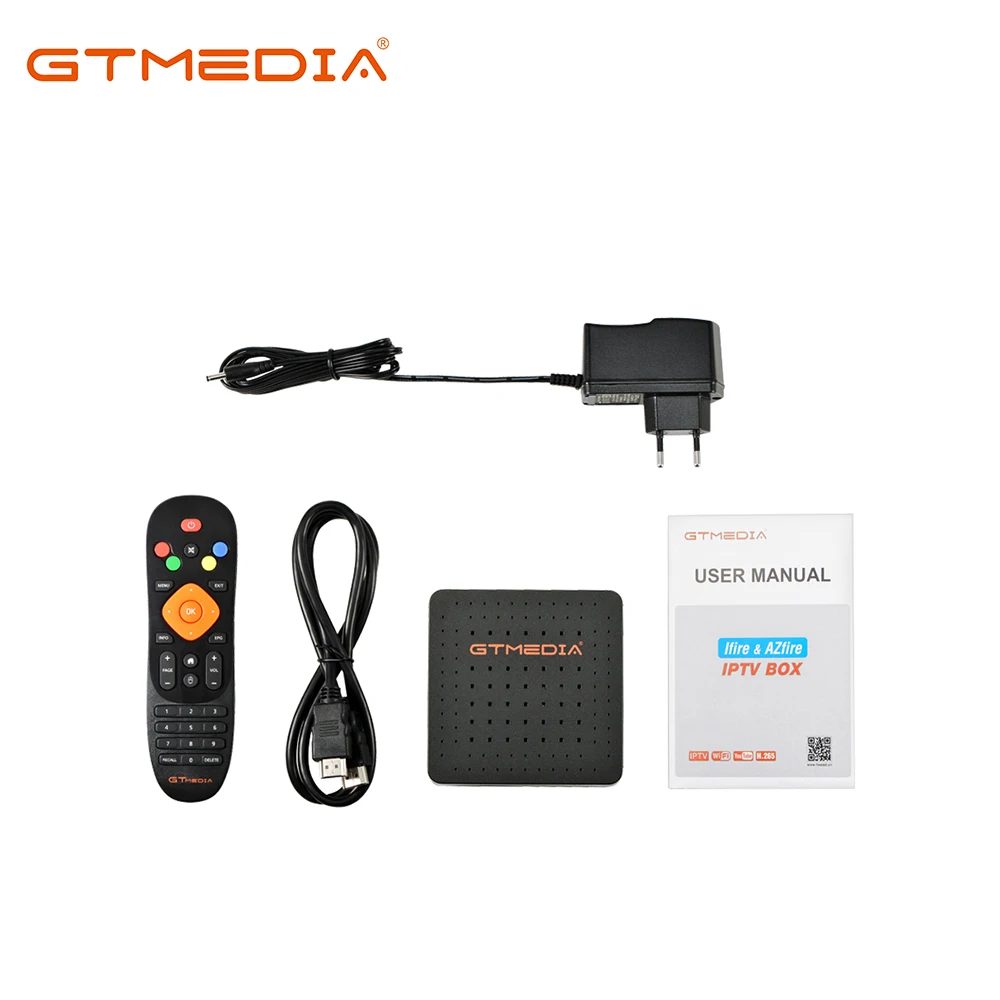 
IPTV box GTmedia I-Fire FULL HD 1080P H.265 Support multiple accounts import via USB port Support Stalker IPTV Xtream IPTV 