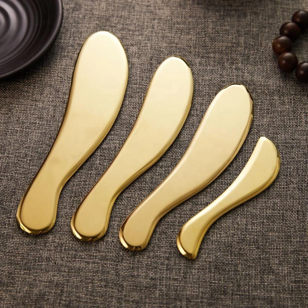 Manufacturers direct selling pure copper tiger bronze scraping board whole body general massage