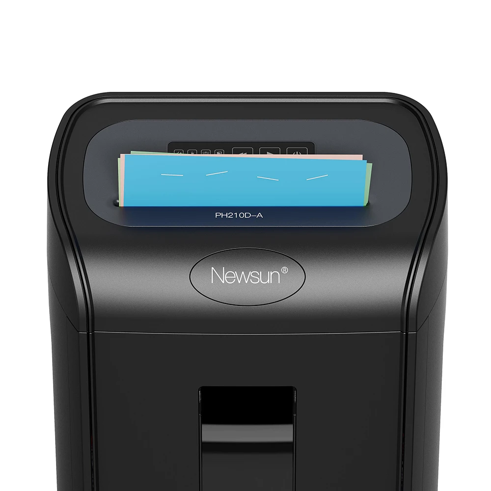 P5 10 Sheets Micro Cut Paper Shredder 18 Liter Pull-out Bin,Silent 56dB,20 Mins Shredding Time,LED Indication,Hot Selling