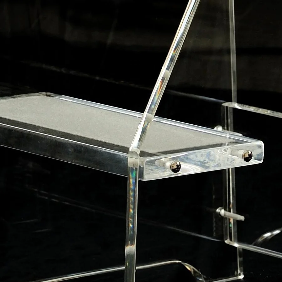 Luxury Lucite 3 Step Stool Acrylic for Home Furniture