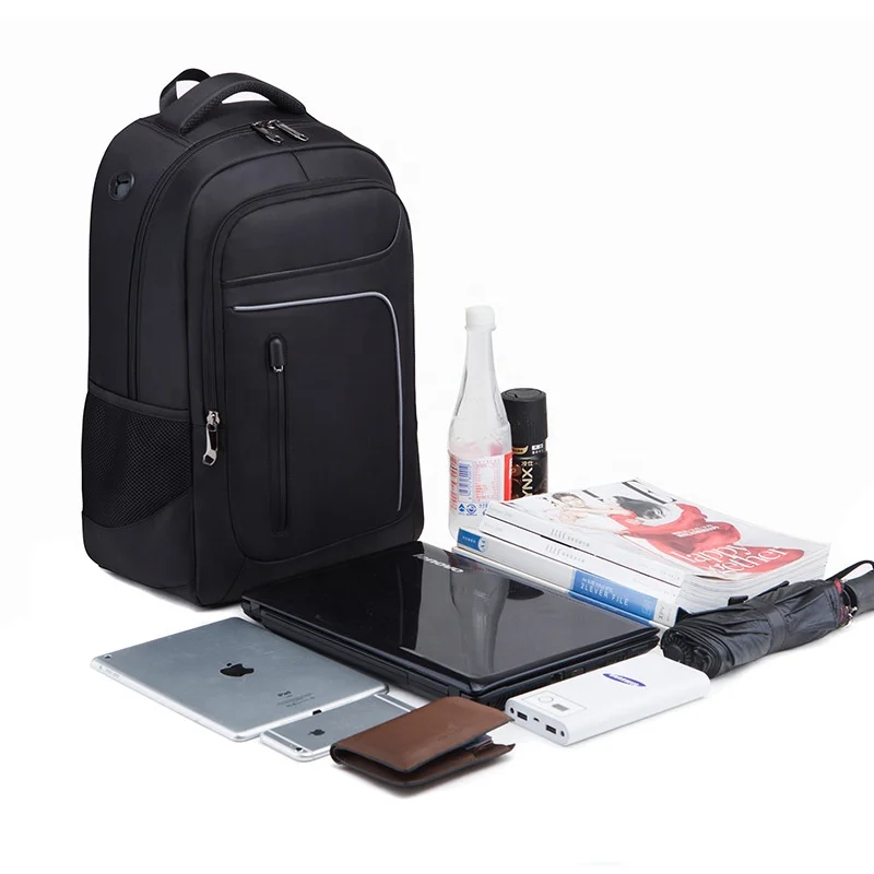 Slim Popular Wholesale Waterproof Backpacks For College Students New Style USB Business Travel Backpack Laptop Bag