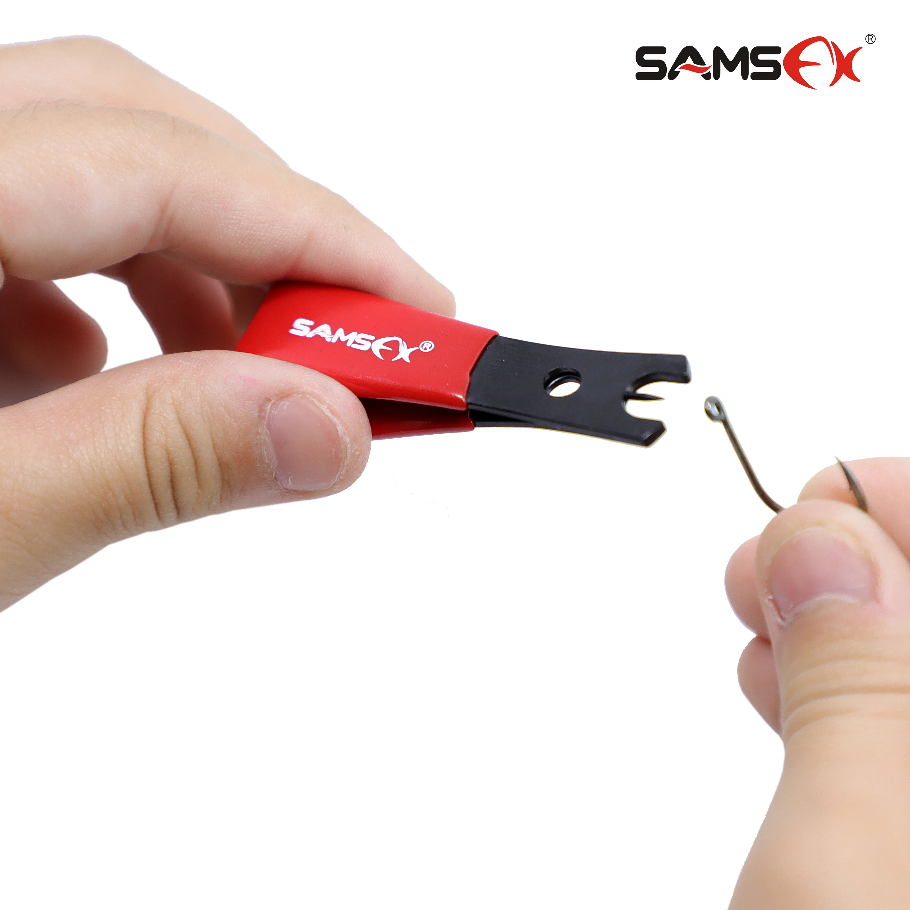 Резаки SAMSFX для рыболовной лески ножницы с крючком игла чистки глаз речным захватом кусачки ловли нахлыстом