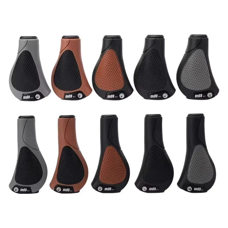OEM/ODM ODI Long Short Folding Bicycle Handlebar Grip 130/110MM Ergonomics Bike Handle Non-slip MTB Cuffs Cycling Accessories