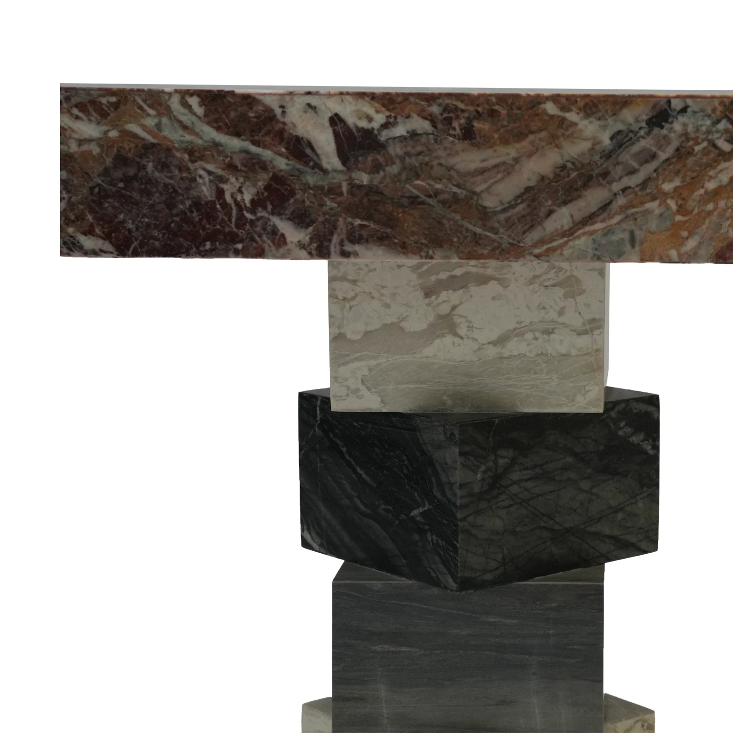 French living room furniture vintage countryside marble console table
