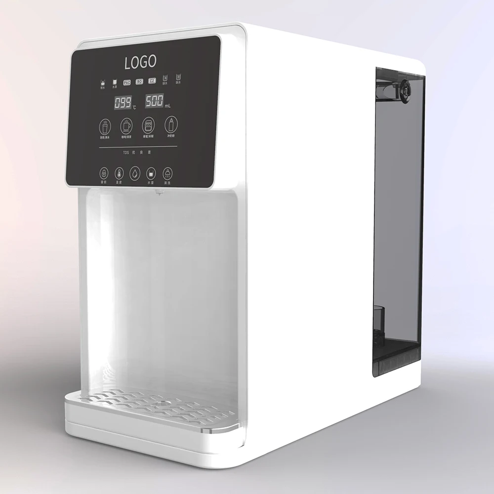 Countertop Reverse Osmosis Water Filter System 5 Stage Purification Portable Compact Ro Water Purifier For Home Drinking