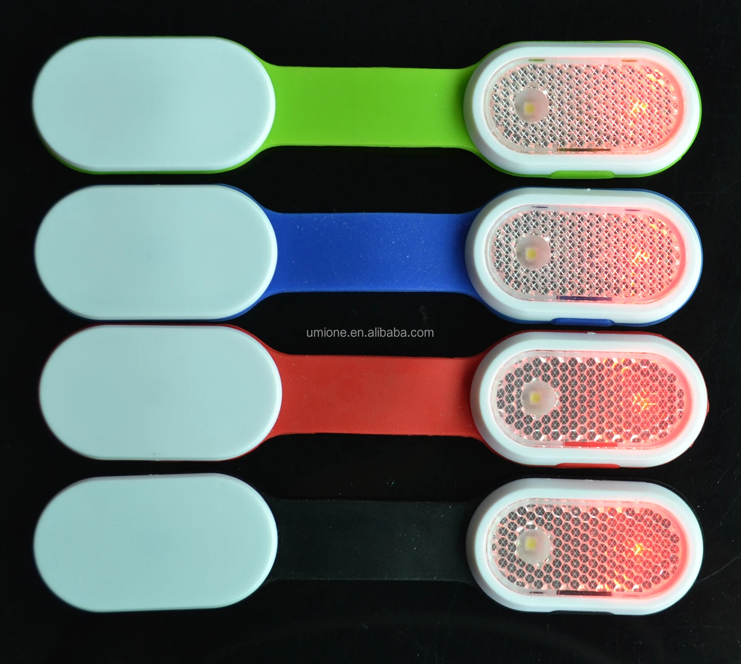 UMIONE LED Flashlights with Magnet Multifunctional Waterproof Silicone Led Clip Light For Cycling Jogging Running At Night