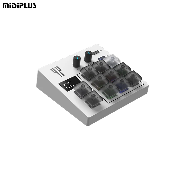 MIDIPLUS High-Performance Best Usb Midi Keyboard Controller 11-Key Drum Pads Professional Beat Making Electronic Keyboard