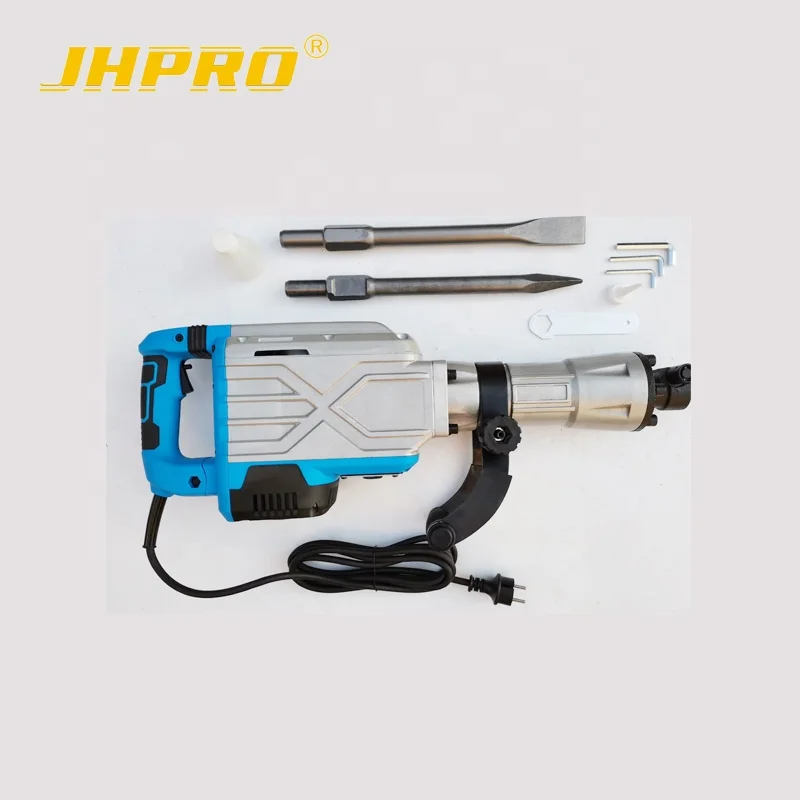 JHPRO JH168C electric jack hammer concrete breaker for 2200w with CE certificate
