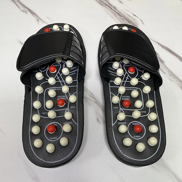 Pretty Design Female Wholesale Acupuncture Slippers Foot Bath Massage Shoes For Man