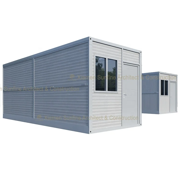 Cheap and small 3 bed room luxury container house prefabricated 2 story hurricane proof tiny modular shop homes
