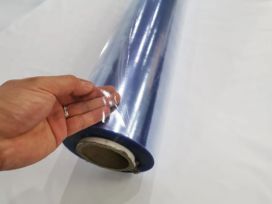Transparent Soft PVC Film Flexible Normal Clear Plastic PVC Film Roll
