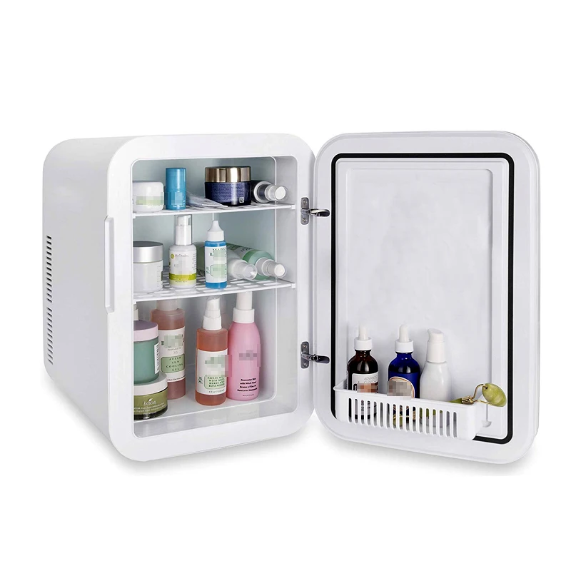 Custom home Cosmetic makeup Skincare Refrigerator beauty mini fridge small refrigerators hotel dc fridge sales