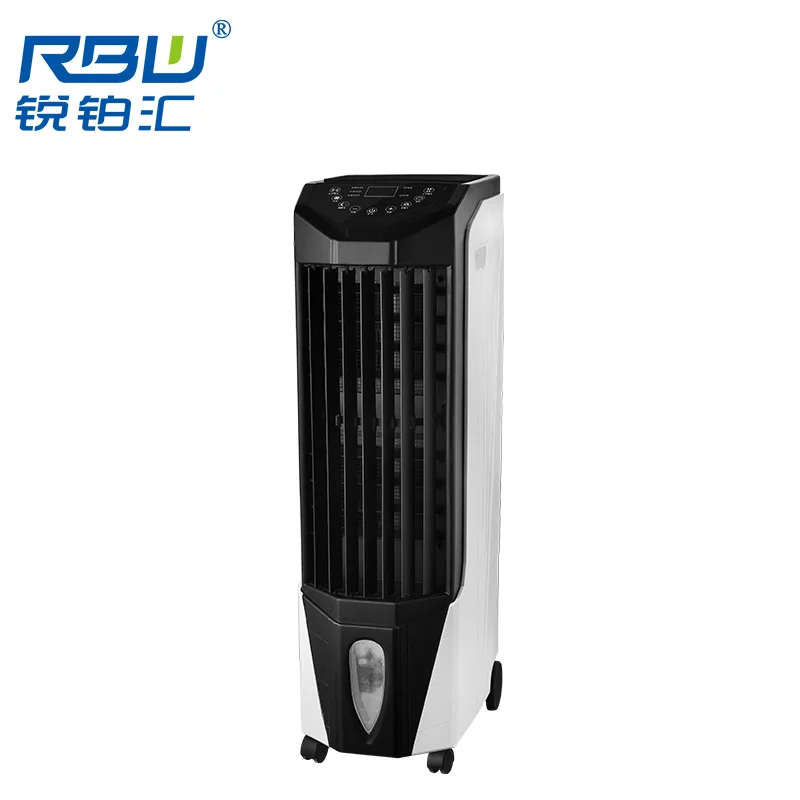 
 Черный/серый цвет с сенсорным контролем тонкий дизайн Испарительный маленький вентилятор воздушного охладителя  