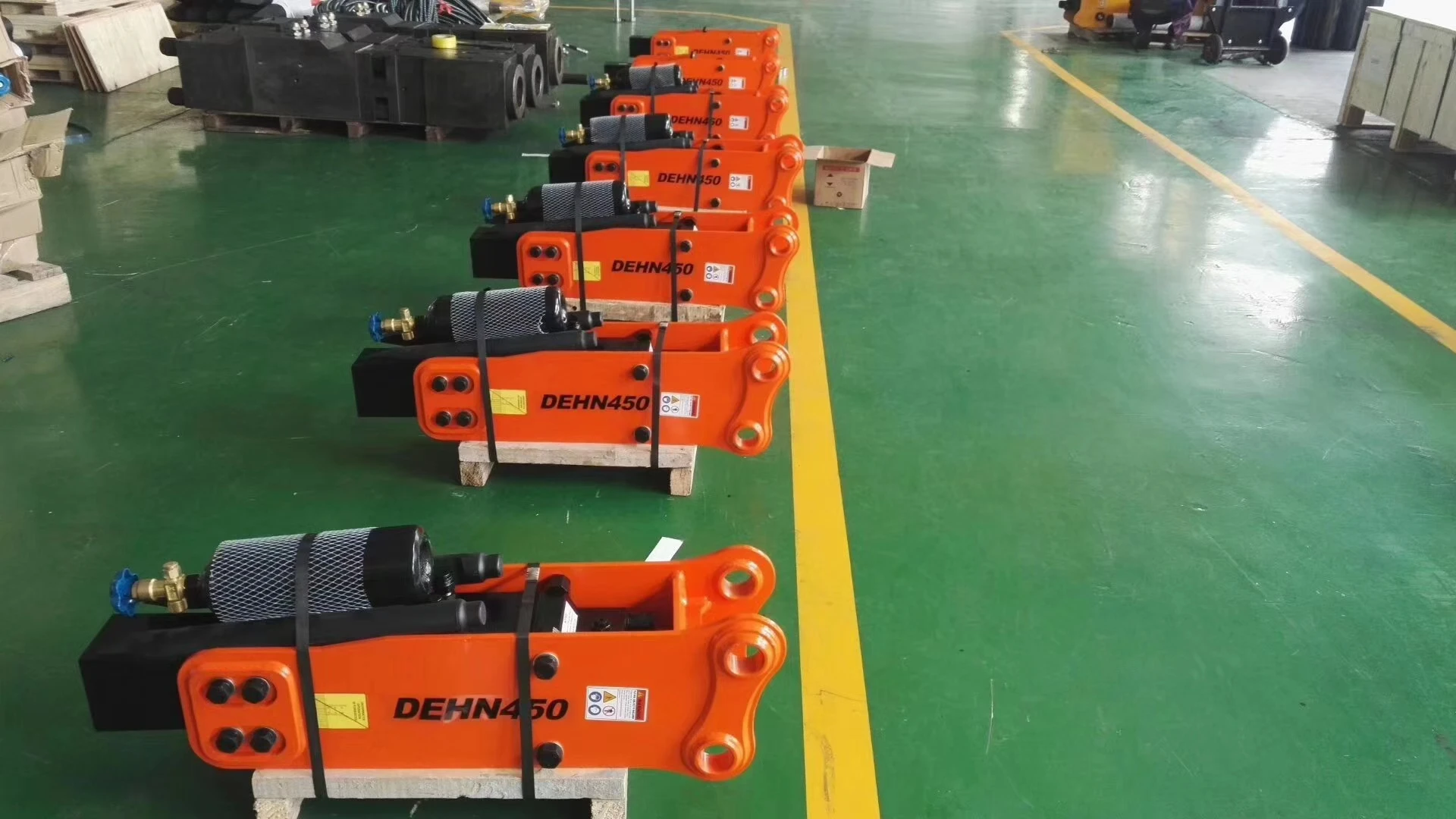 mini excavator with hammer hydraulic rock breaker