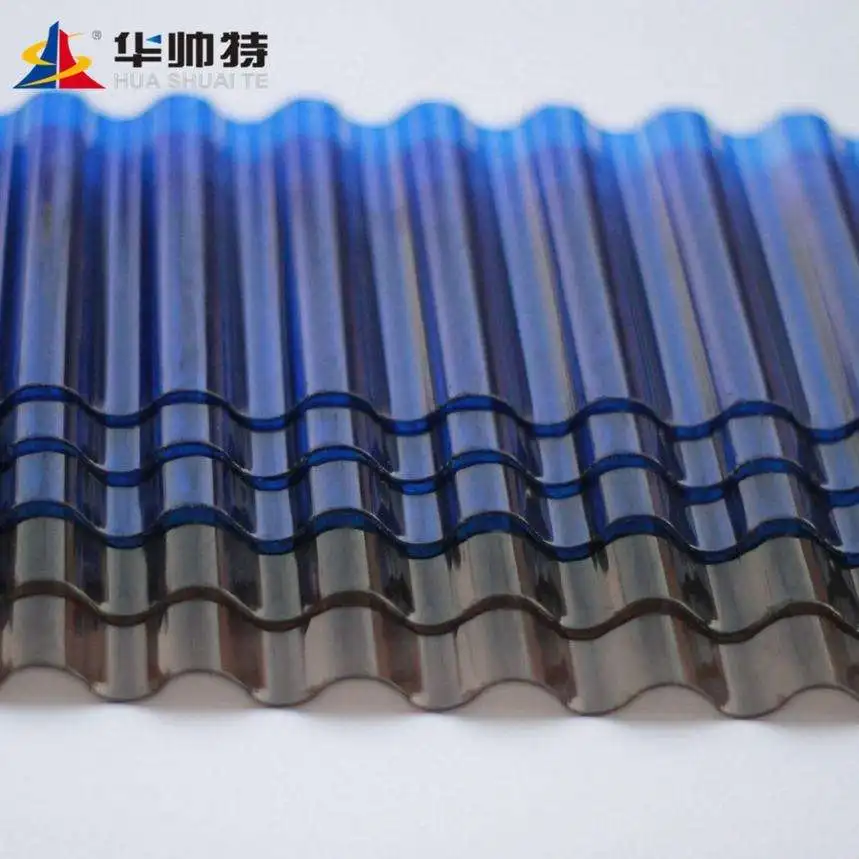 Polycarbonate Corrugated Roof Plastic Panel Roof Sheet