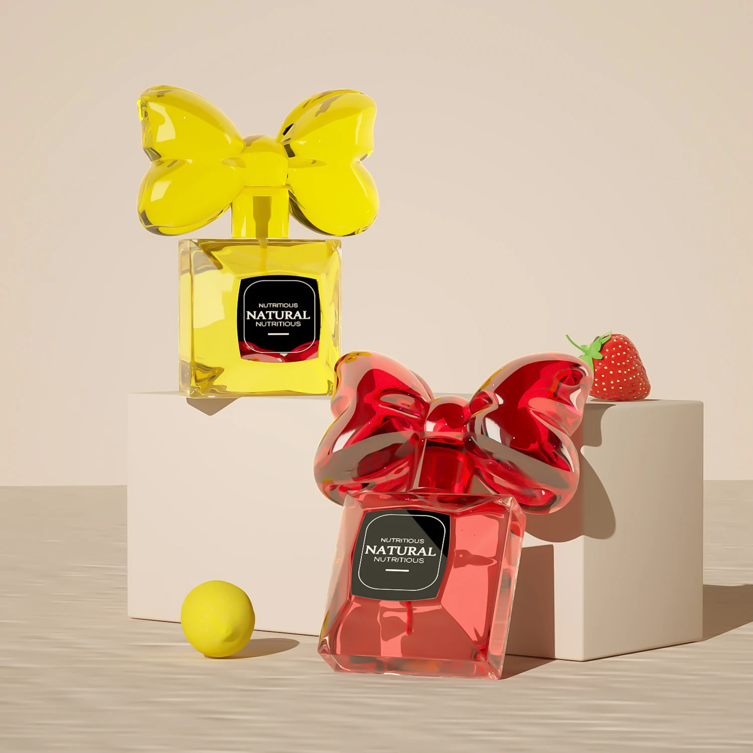 High quality clear fragrance parfum bottle packaging 50ml 100ml glass spray perfume bottle with cap