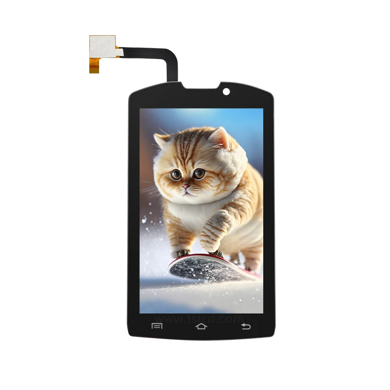 TSD 4 Inch 480x800 Resolution MIPI Interface 380nits  IPS LCD Panel