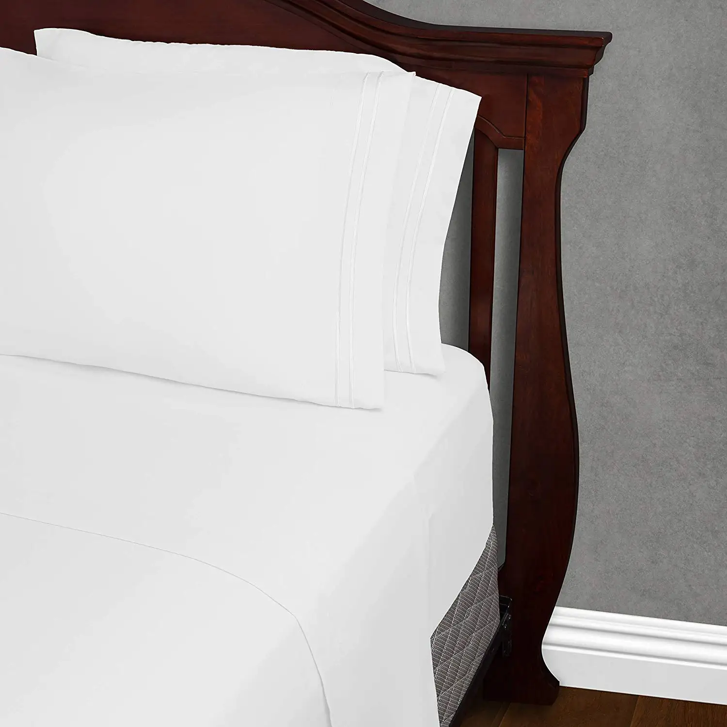 High Thread Count Fabric King Size Custom Made Egyptian Cotton Sheets China Market Weighted Hotel Bed Wholesale