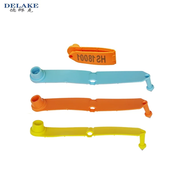 Luoyang Delake Factory Supply Animal Pig Sheep Cattle Cow Earing Tags Goat Ear Tags Without Number