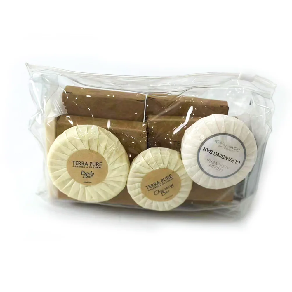 Wholesale Luxury Hotel Supply Customized Body Lotion Shower Gel Hair Conditioner Shampoo body soap bar