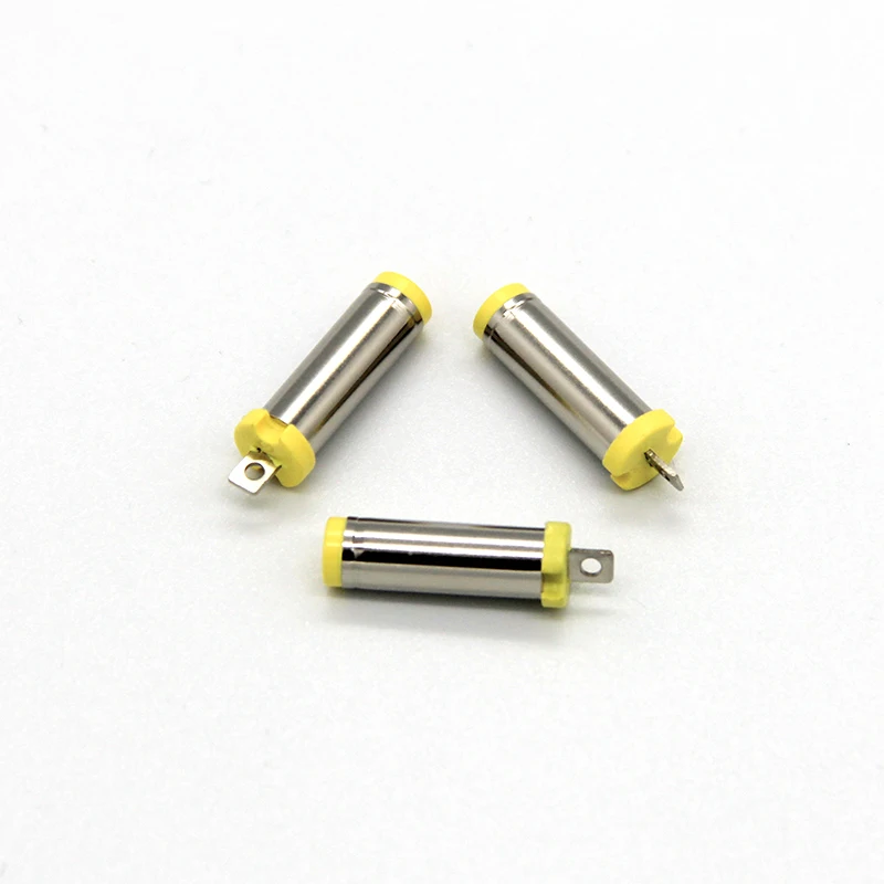 Free Sample Yellow Color 5525 DC Male and Female Connector