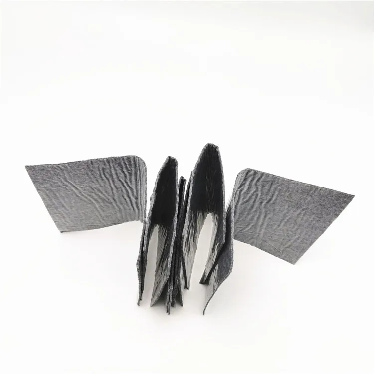 
Customized Needle Punched 100% Recycled Polyester PET Felt Adhesive PE Film Felt 