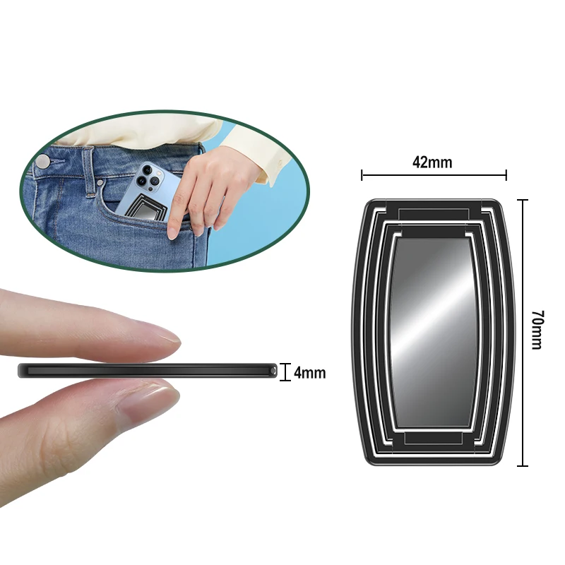 Wholesale Support All Sizes of Mobile Phones Unique Style Multiple Colors Available Foldable Portable Mobile Phone Holder Stand