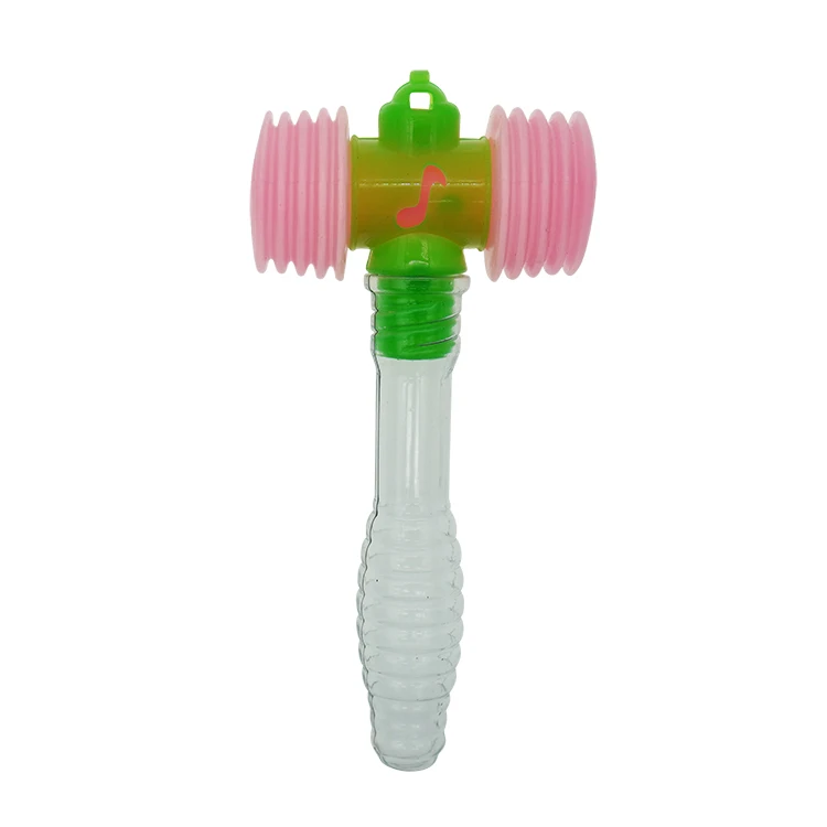 Hot Sell Plastic Double Hammer With Candy Tube For Candy Toys