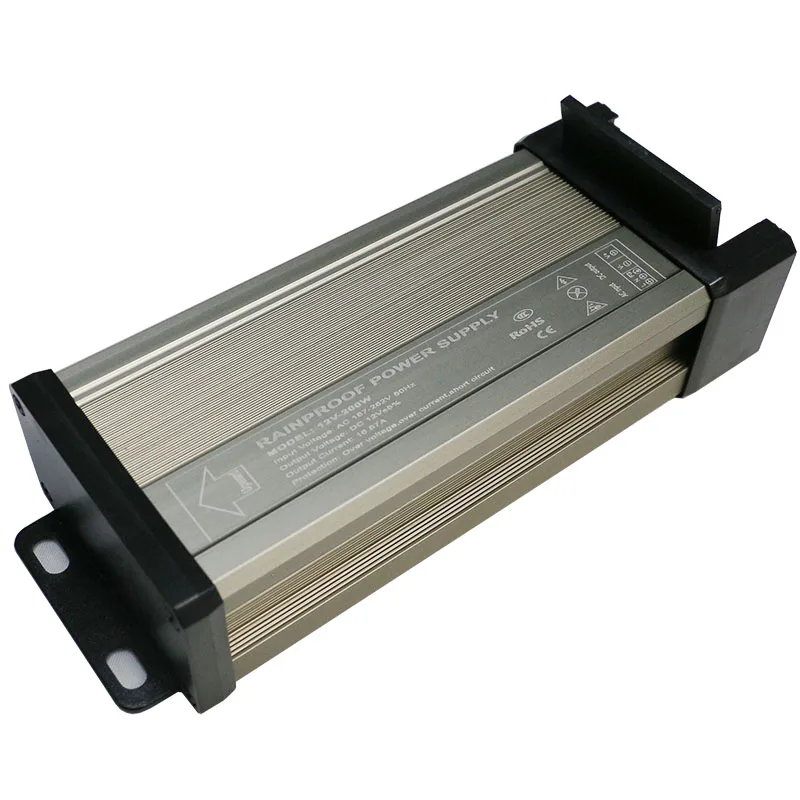Outdoor Smps Ac 220v To 12v 24v Dc 200w 400w 600w 10a 12a 16a 20a 30a 50a Rainproof LED Switching Power Supply