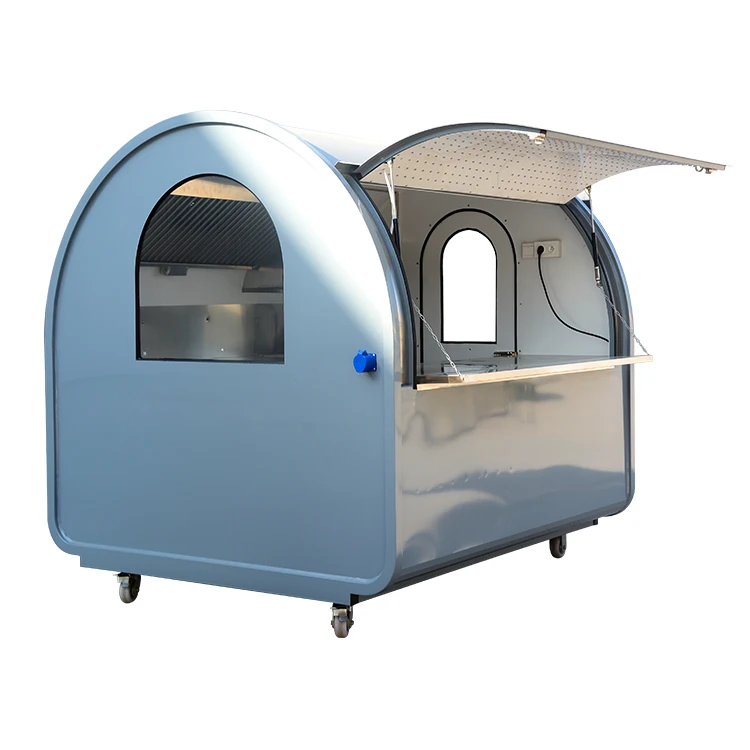 Outdoor Mobile Hot Dog Fast Food Truck Food Trailers Food Vending Cart Cooking Kiosk For Sale In China
