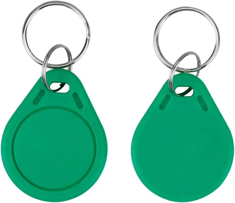 Sunlanrfid Plastic Customized  HF 13.56MHZ  RFID Information Share NXP  Mifare 1K Tag Fob