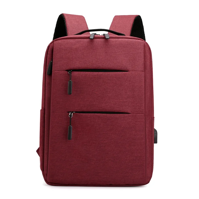 New Design Leisure Travel 15 Inch School Laptop Backpack Bag Office Business Laptop Backpack With USB Charging for Men Women