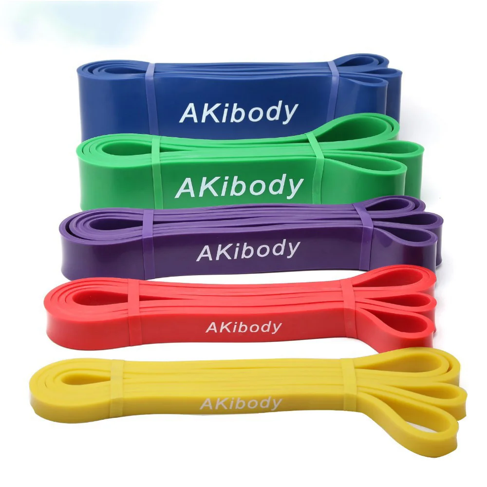 Wholesale stretch band ballet theraband resistance band with carabiner