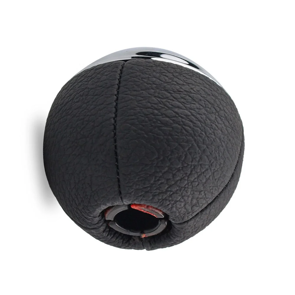 Car Manual MT Leather Gear Shift Knobs For BMW Mini R50 One D R52 R53 Cooper S 3 Doors 2001-2008