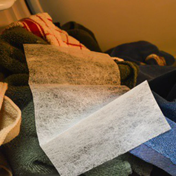 OEM/ODM High quality fabric Sheet Dryer Softener Sheet Laundry Sheet with Controling Static Cling In Fabrics