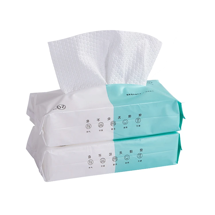 cosmetic products spun lace nonwoven wet wipe packaging roll film kitchen paper towel