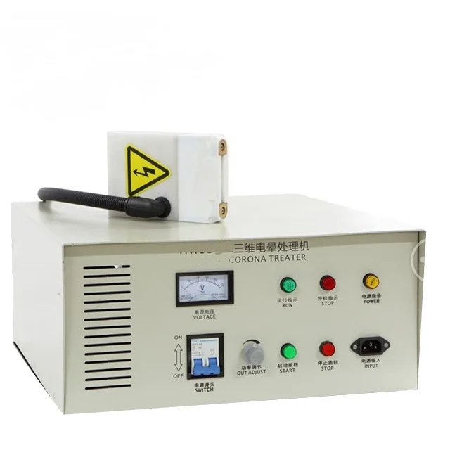 plastic piece material paper file electric airsick 3d corona treater