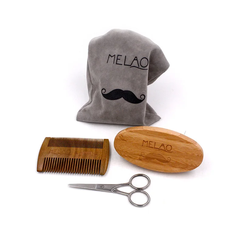 Hot Sale Private Label Professional Men Care Organic All In One Beard Grooming Kits